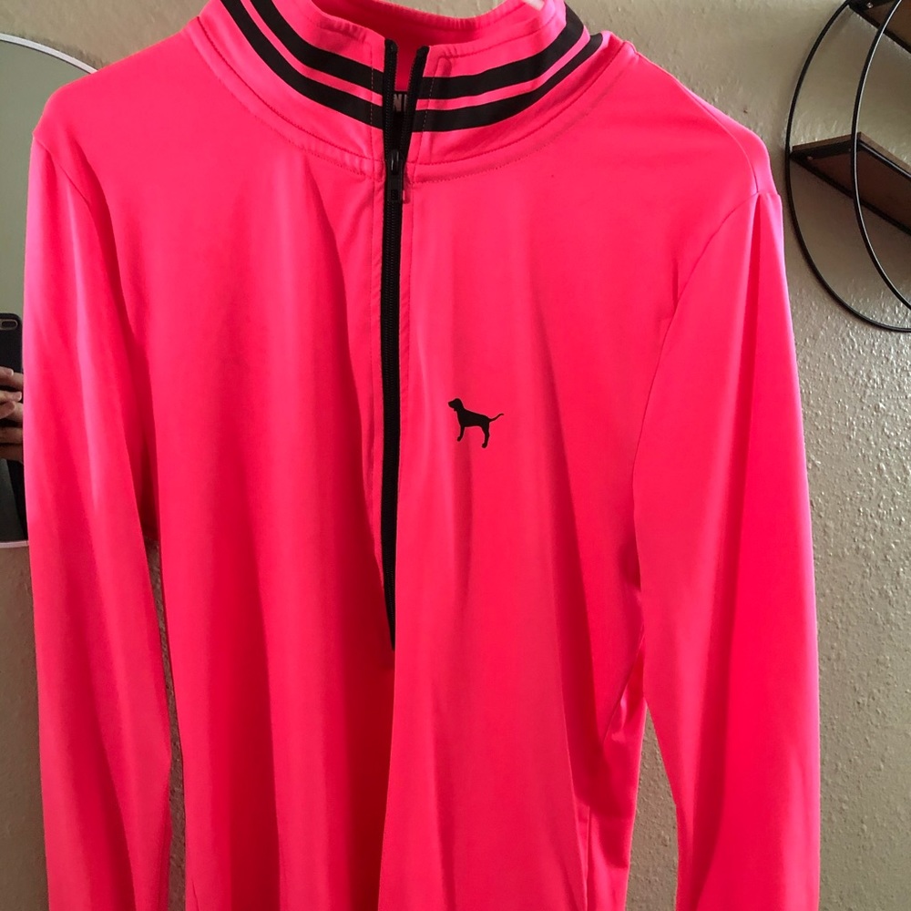 Pink Quarter Zip